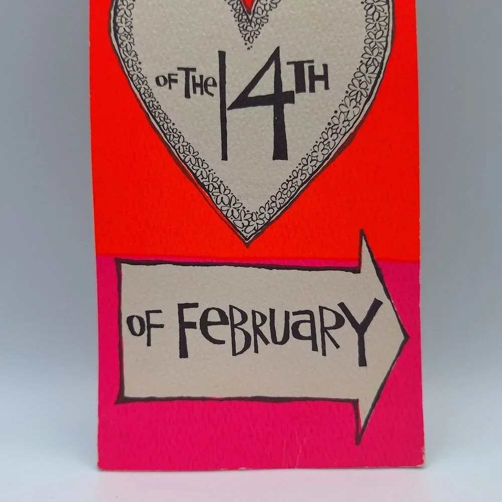 Hallmark Contemporary Cards Valentine Reminder Just‎ A Little Cheeky Humor Retro